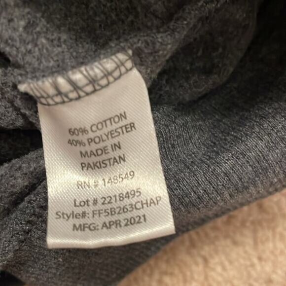 Lonely Planet Gray & White Tiny Dinosaur Print Fleece Hoodie Toddler Size 5 - Picture 4 of 5